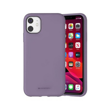 iPhone 11 Compatible Case Cover With Soft Silicone - Purple